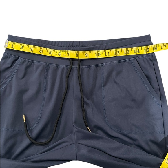 Sold dont buy Joggers Draw String Pants Pockets Zip Hem Navy Blue Women’s Size M - Picture 14 of 15